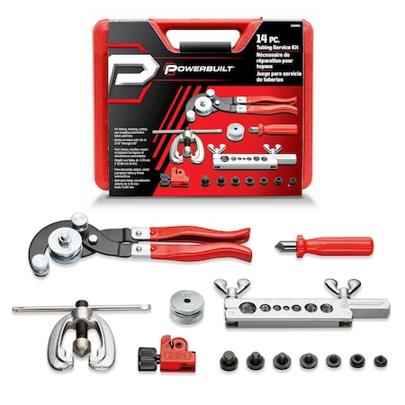 Powerbuilt 14Pc Master Tubing Service Kit 948006